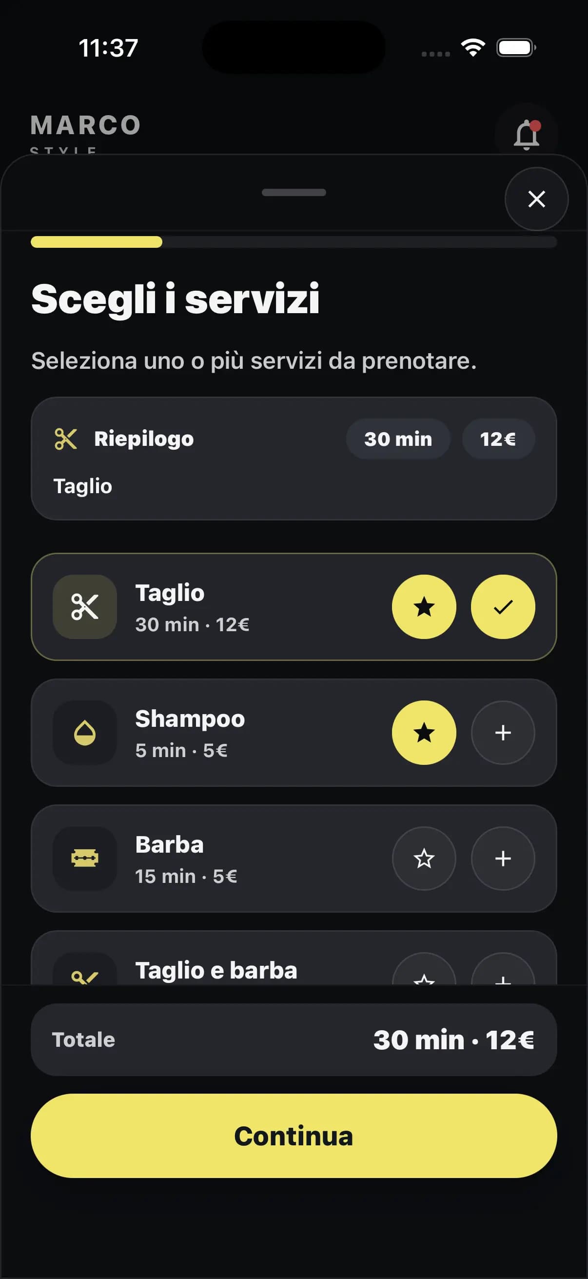 BarberTribe - Booking